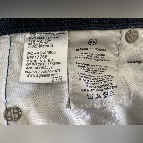 AG Demin Adriano Goldschmied AG-ED The Beau Jeans Womens 27 Size 4 - Picture 6 of 6